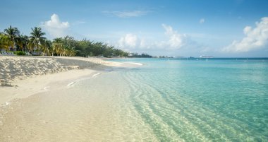 Seven Mile Beach on Grand Cayman island, Cayman Islands clipart