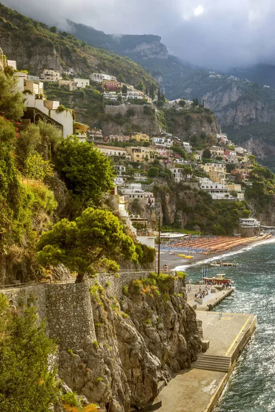 Vackra Positano. Amalfi-kusten, Italien — Stockfoto