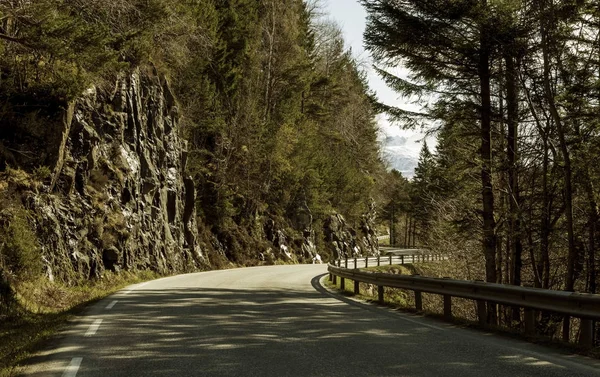 Route Montagne Norvège — Photo