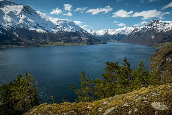 Idyllische landschap in Noorwegen — Stockfoto