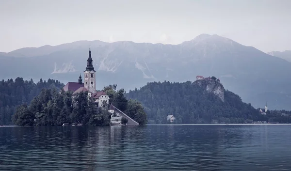 Bled lake in Slovenia — Stock Photo, Image