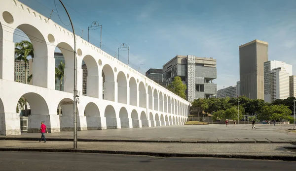 Arcos da Lapa en Río de Janeiro, Brasil — Foto de Stock