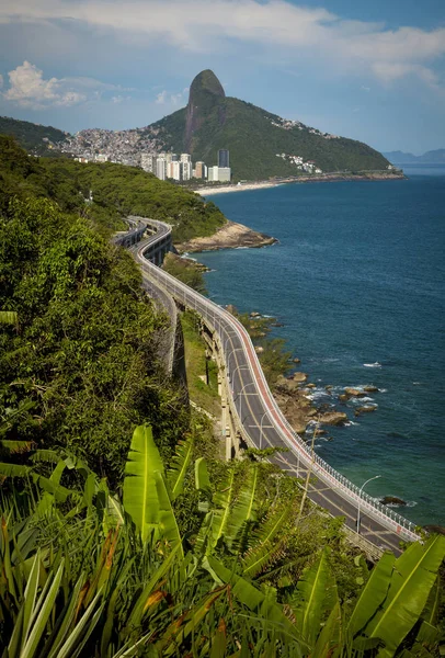 Elevado do Joa no Rio de Janeiro, Brasil — Fotografia de Stock