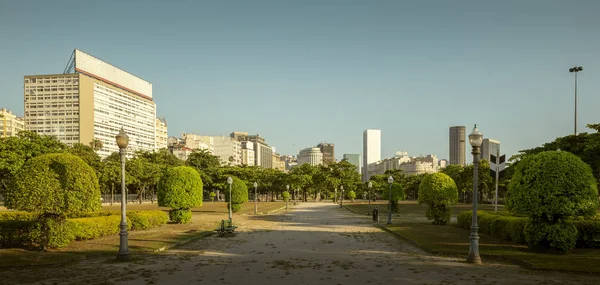 Panorama del centro de Río de Janeiro, Brasil — Foto de Stock