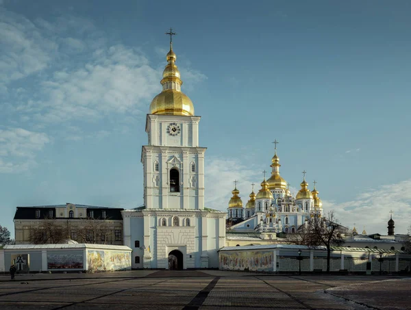 Kiew Ukraine Dezember 2019 Kloster Michael Mit Goldener Kuppel Kiew — Stockfoto