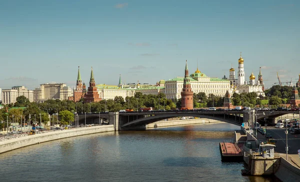 Panorama Del Kremlin Moscú Rusia — Foto de Stock