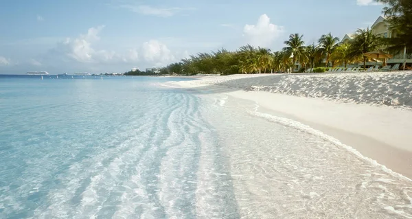 Seven Mile Beach Grand Cayman Eiland Kaaimaneilanden — Stockfoto