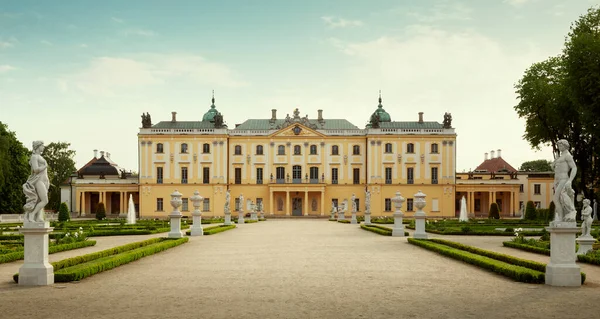 Branicki Palatset Och Parken Bialystok Polen — Stockfoto