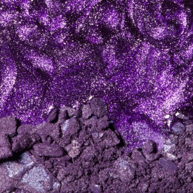 Lila gölge yakın çekim.