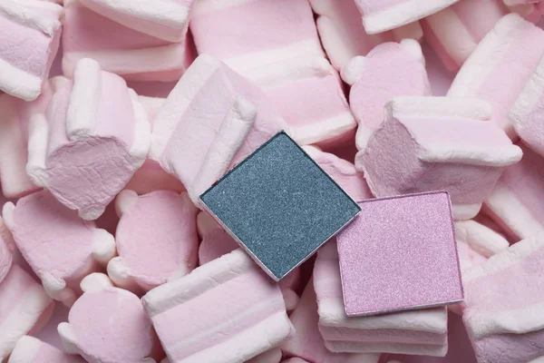 Arka plan tatlılar göze için gölgeler