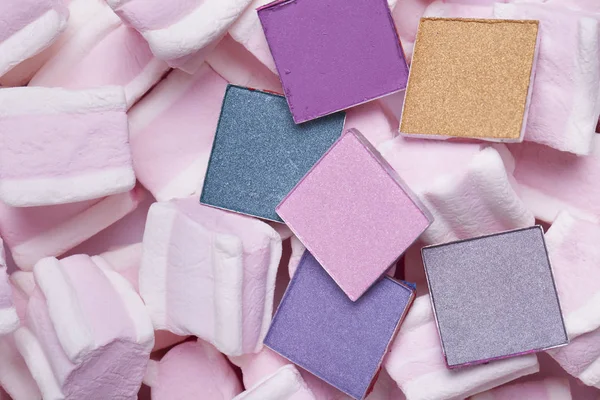 Arka plan tatlılar göze için gölgeler