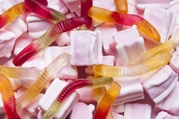 Many colorful sweets — Stock Photo, Image