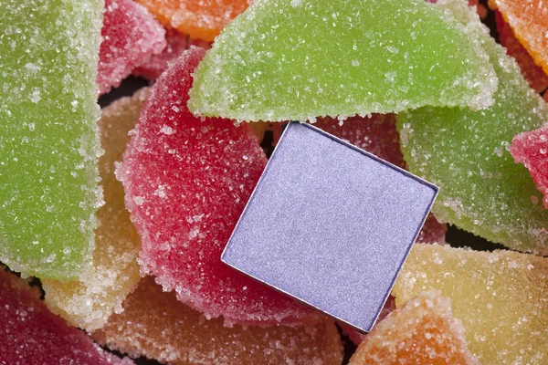 Reklam için güzel makyaj Üstten Görünüm