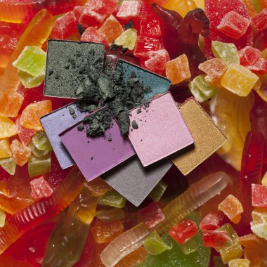 Reklam için şık ve güzel kozmetik