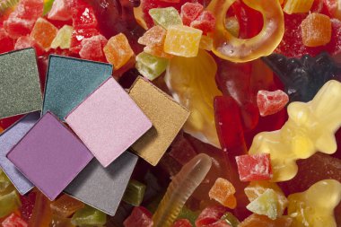 Reklam için şık ve güzel kozmetik