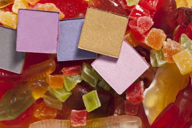 Reklam için şık ve güzel kozmetik