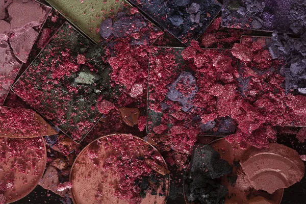 Siyah bir zemin üzerine pembe gölge