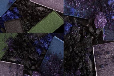 Yakın çekim için moda göz farı