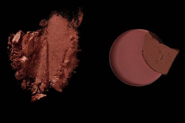 Yakın çekim için moda göz farı