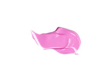 Güzel beyaz bir arka plan üzerinde bir makyaj doku örneği