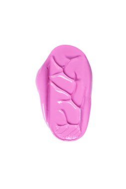 Pembe dudak parlatıcısı örnek beyaz arka plan üzerinde