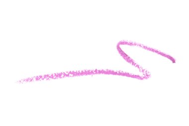 Beyaz arka plan üzerinde şık makyaj örnek