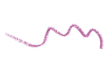 Beyaz arka plan üzerinde şık makyaj örnek