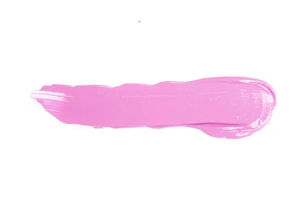 Ροζ Lip Gloss Δείγμα — Φωτογραφία Αρχείου