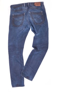 Tam boyutunda şık kot pantolon