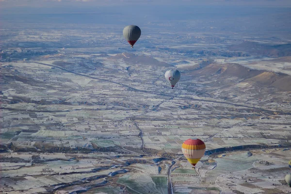 Kapadokya, Türkiye, balon uçuşu.