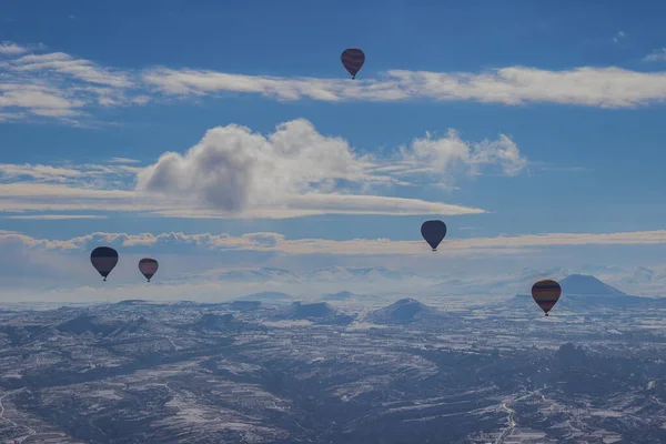 Kapadokya, Türkiye, balon uçuşu.