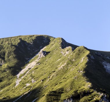 Bir tepenin üstüne