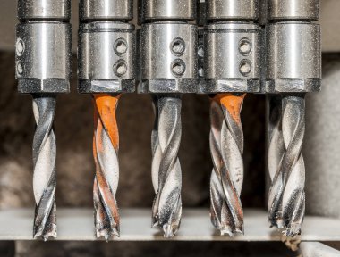 Matkap burguları hattı