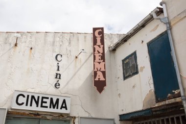 Fransız kırsal bir çok eski eski sinema