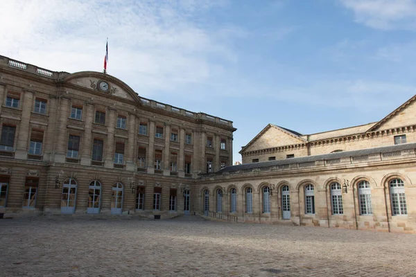 Ratusz Bordeaux Pałac Rohan Centrum Miasta — Zdjęcie stockowe