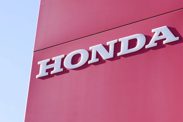 Burdeos Aquitania Francia 2019 Honda Concesionario Firmar Logo Tienda Automóviles — Foto de Stock