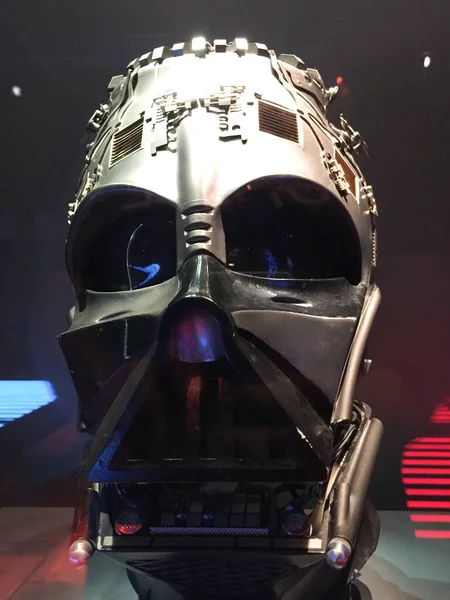 Bruxelles Bélgica 2018 Star Wars Darth Vader Máscara Starwars Identidades — Foto de Stock