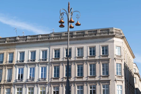 Bordeaux Hausmann Fachadas Antiguas Elegantes Edificio Francia — Foto de Stock