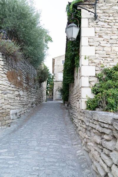 Gordes Gamla Antika Byn Gränd Södra Provence Frankrike — Stockfoto