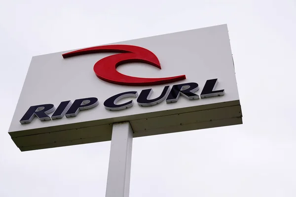 Burdeos Aquitania Francia 2019 Rip Curl Logo Surf Skate Store — Foto de Stock