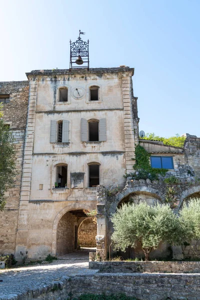 Eingang Dorf Oppede Vieux Frankreich Mittelalterliche Historische Stätte — Stockfoto