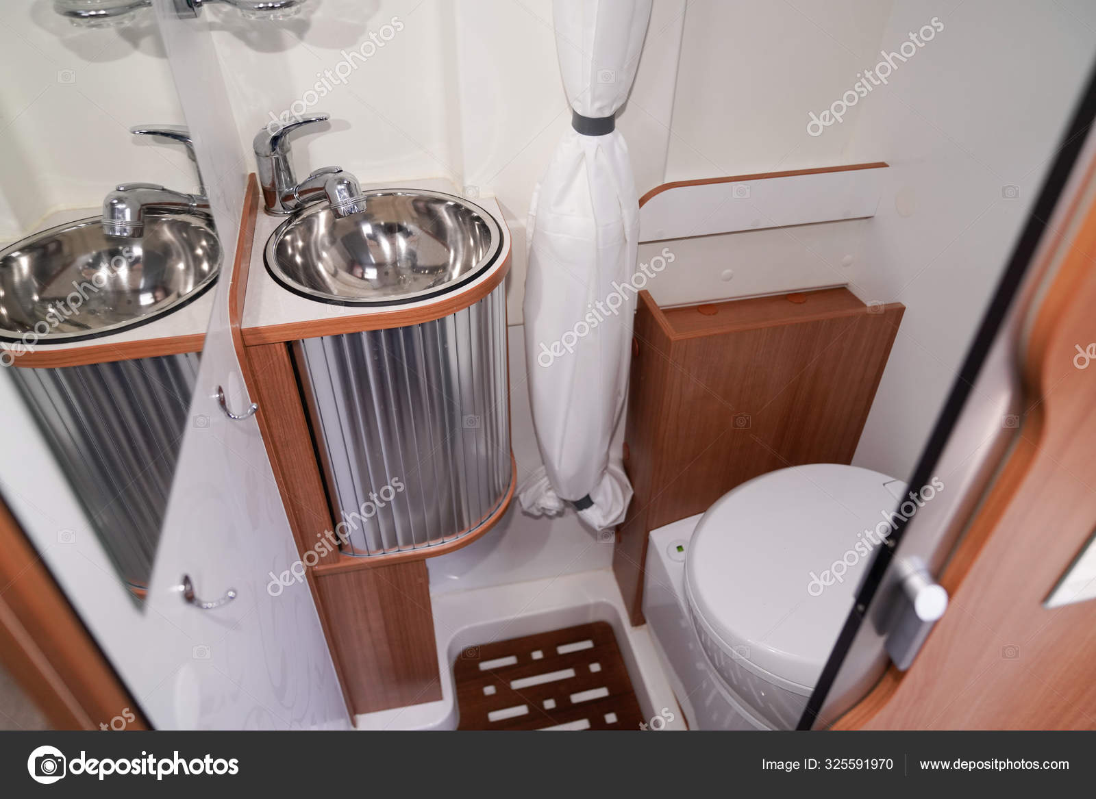 Camper Bathroom Modern Vanlife Sink Van Washroom Toilet Sink Shower