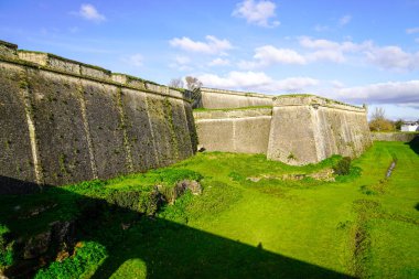 Fransa 'daki Blaye Kalesi Gironde Aquitaine' deki Vauban Seyahat Tarihi