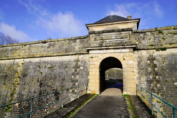 Historická Budova Hrad Blaye Citadela Gironde Bordeaux Francie — Stock fotografie