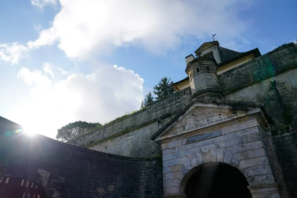 Sol Blaye Citadel Ingång Unesco Världsarv Plats Gironde Frankrike — Stockfoto