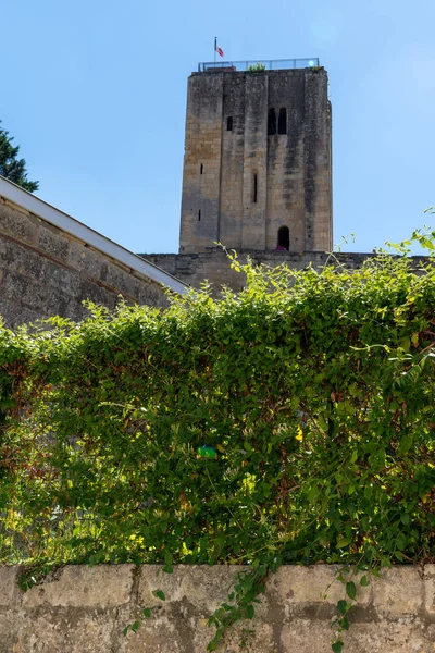 Tour Roy Unesco Francouzská Vinařská Vesnice Saint Emilion Bordeaux Bordeaux — Stock fotografie