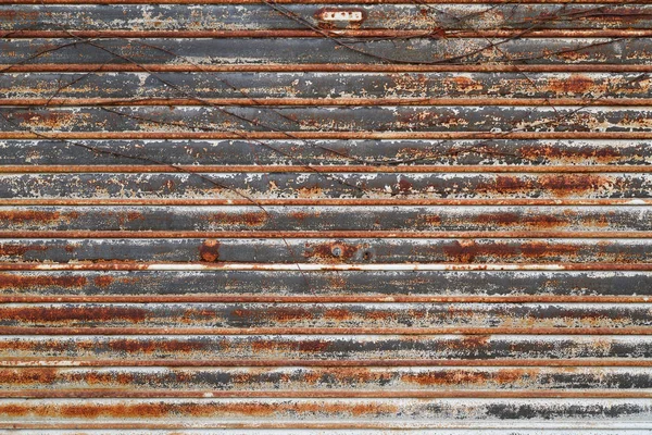 Altes Metall Eisen Panel Grunge Verrostet Metall Textur Rost Oxidiert — Stockfoto