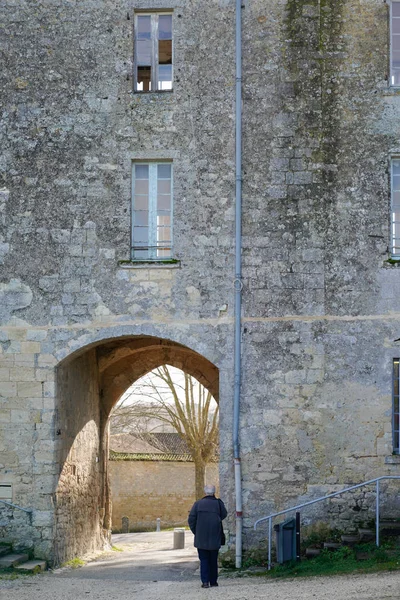 Vauban Blaye Zitadelle Eingang Bogen Frankreich Gironde Aquitaine — Stockfoto