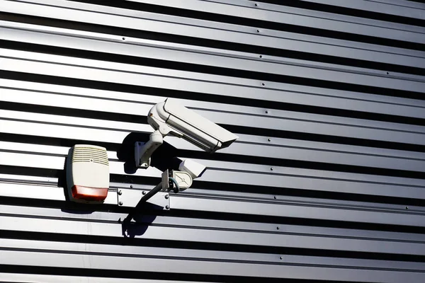 Система Дистанционного Мониторинга Открытая Защищенная Цифровая Камера — стоковое фото