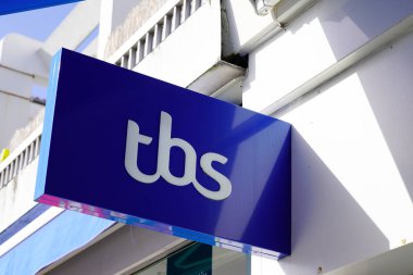 Bordeaux, Aquitaine / Fransa - 02: 15 2020: Tbs logo mağazası tabela ayakkabı markası
